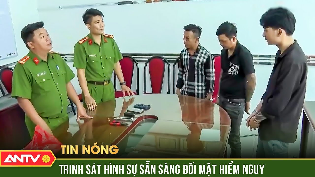 Theo chân trinh sát hình sự bắt tội phạm nguy hiểm trong đêm | Tin tức 24h | ANTV