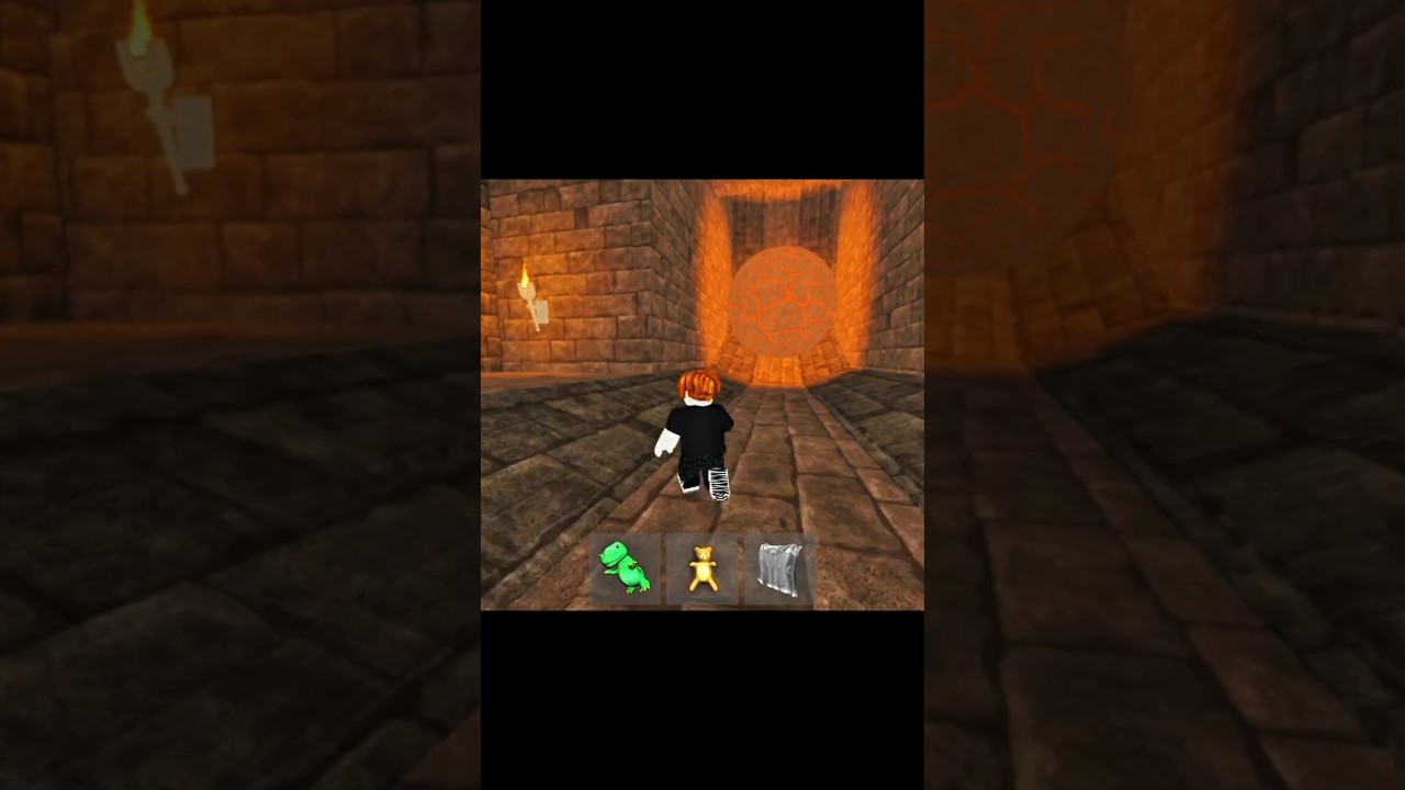 Can We Escape the Boulder?! 🪨🏃&zwj;♂️ #roblox #shorts