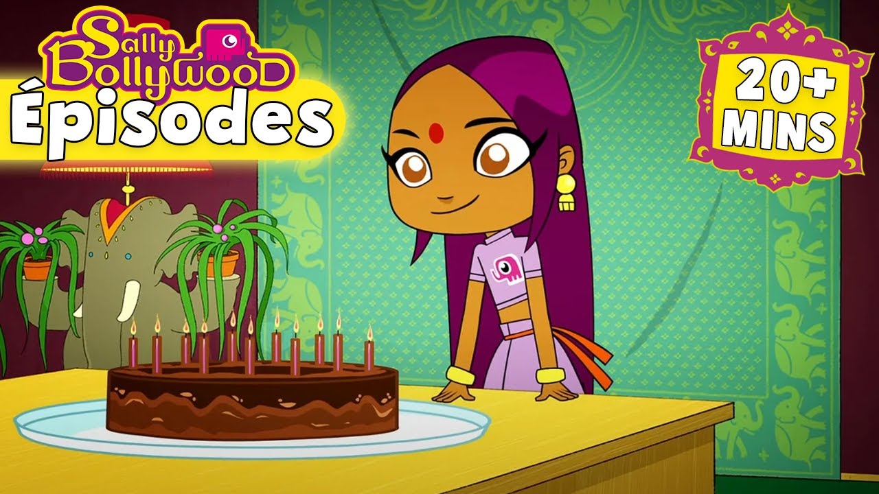 Jungle de goudron - L’anniversaire de Sally | Épisodes Doubles de Sally Bollywood