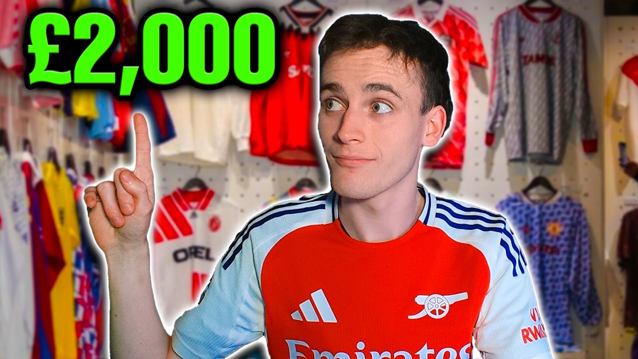 My *ENTIRE* Football Shirt Collection (2011-25)