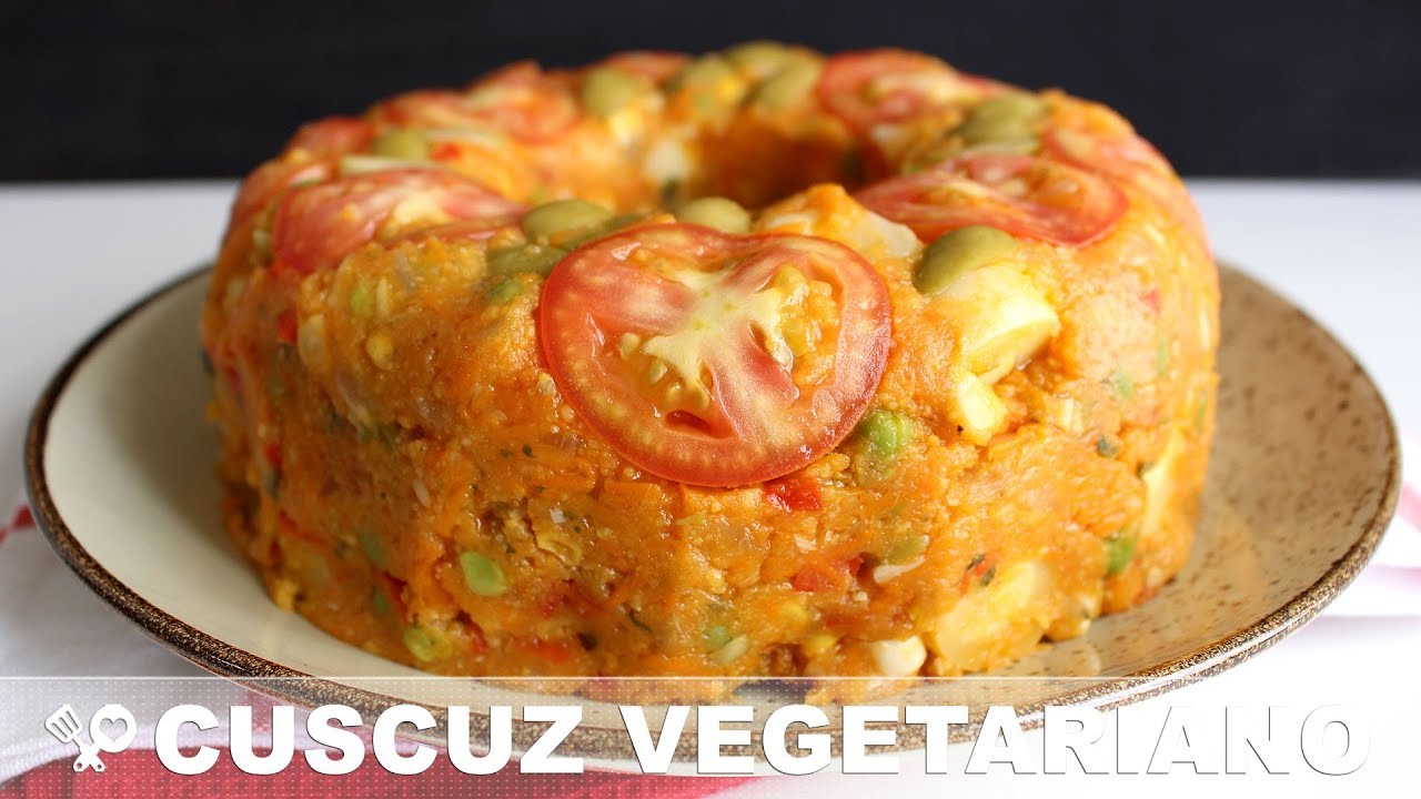 CUSCUZ paulista VEGETARIANO - RECEITA SEM CARNE - RECEITAS QUE AMO