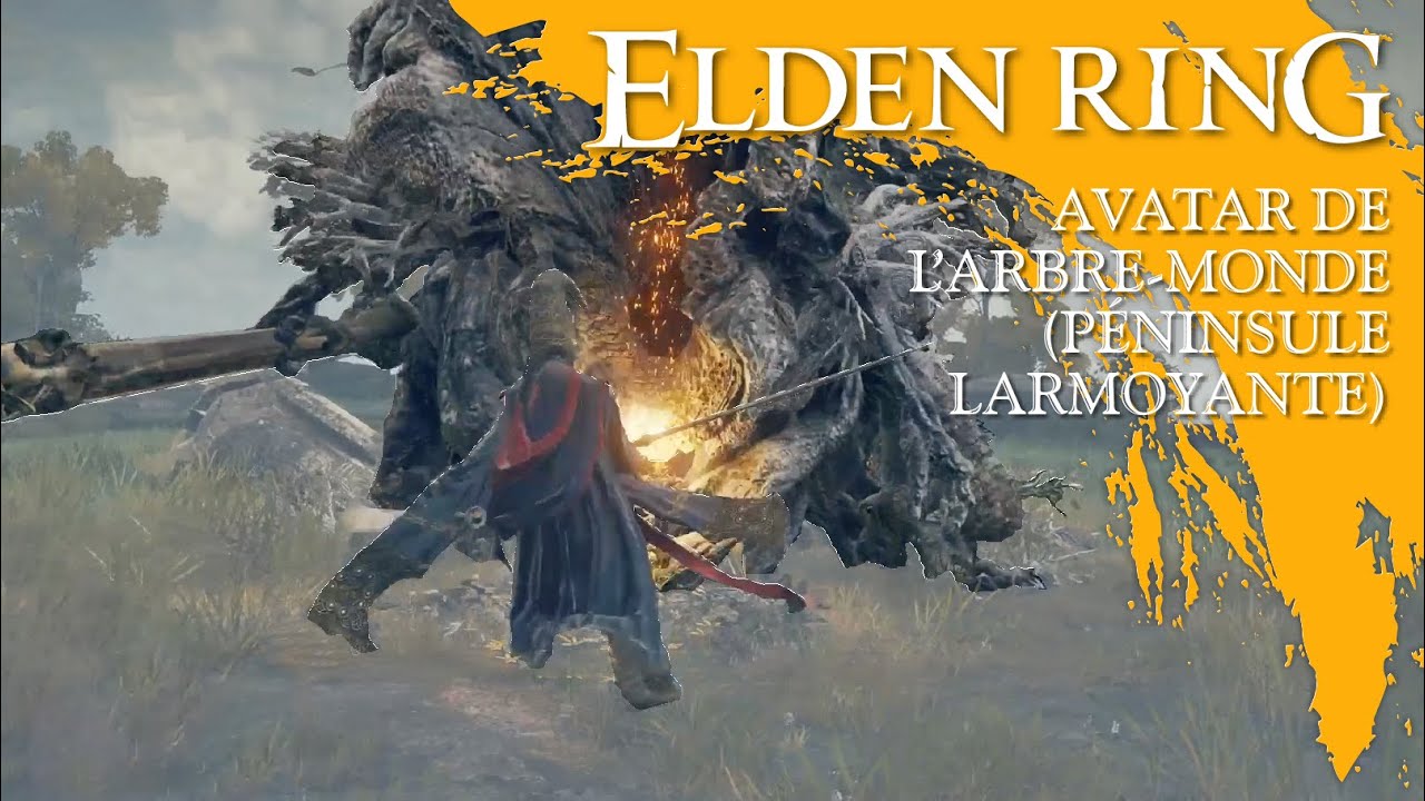 &dagger; R.I.P. AVATAR DE L'ARBRE-MONDE - P&Eacute;NINSULE LARMOYANTE (BOSS) | Elden Ring