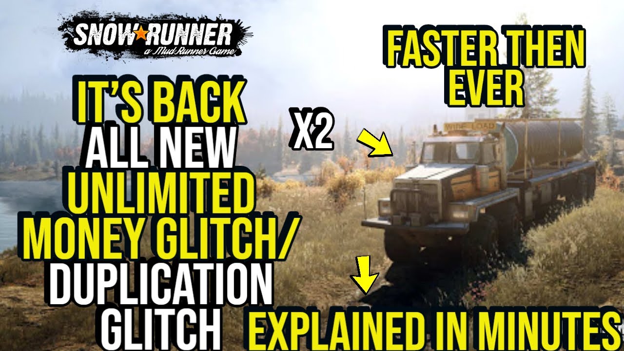 **ALL NEW** Unlimited Money Glitch/Duplication Glitch Even Easier Then Before in Snow*Runner