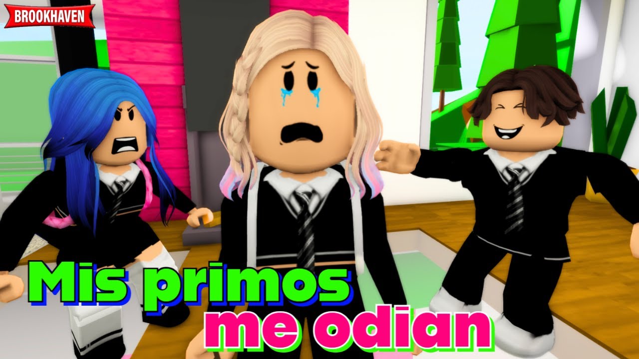 MIS PRIMOS ME ODIAN - Parte 1 | Mini Pelicula | Roblox Brookhaven rp 🏡historias de roblox
