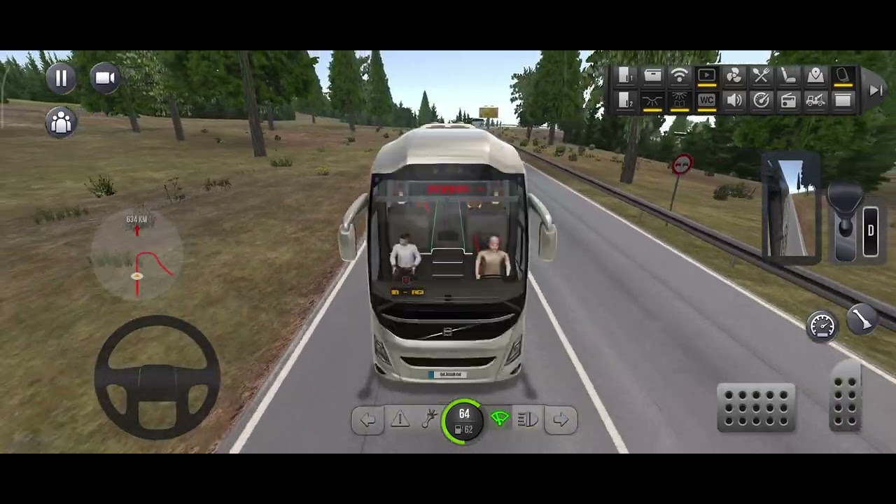Buss simülatör Ultimate Yeni güncellemesi ile Volvo otobüsümuzle Adana'dan ağrıya 🚌🚧🚦