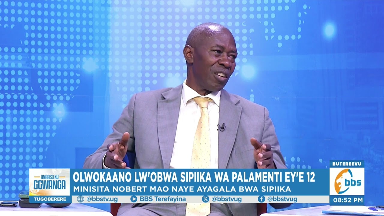Hon. James Kakooza atuuyanye okuwolereza Sipiika Anita among #AmaasoKuGgwanga