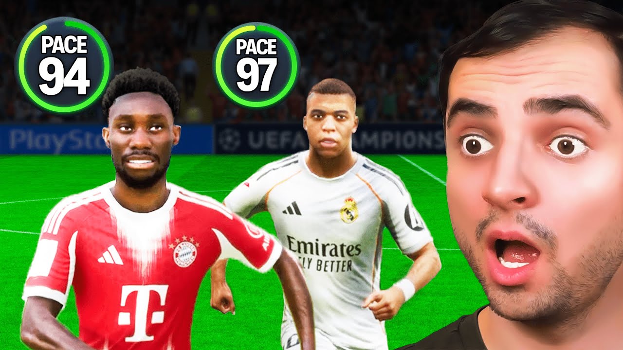 Quel est le joueur le PLUS RAPIDE dans FC 26 ?