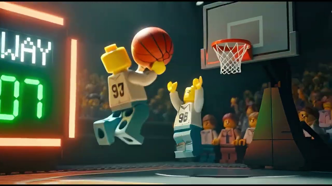 LEGO Basketball 🏀 | Epic Dunk Cinematic Trailer#EpicDunk#SlowMotion#MovieStyle