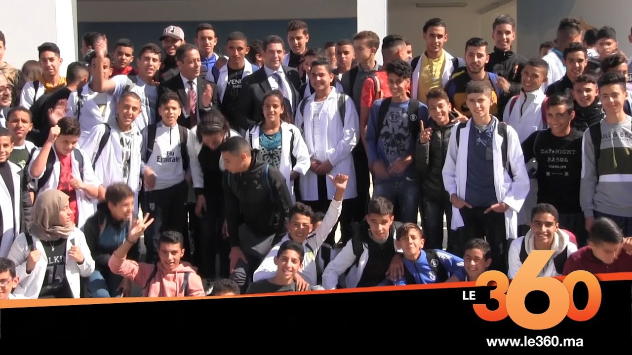 Le360.ma •أمزازي يزور الثانوية التأهيلية الرياضية الأولى من نوعها وطنيا بطنجة