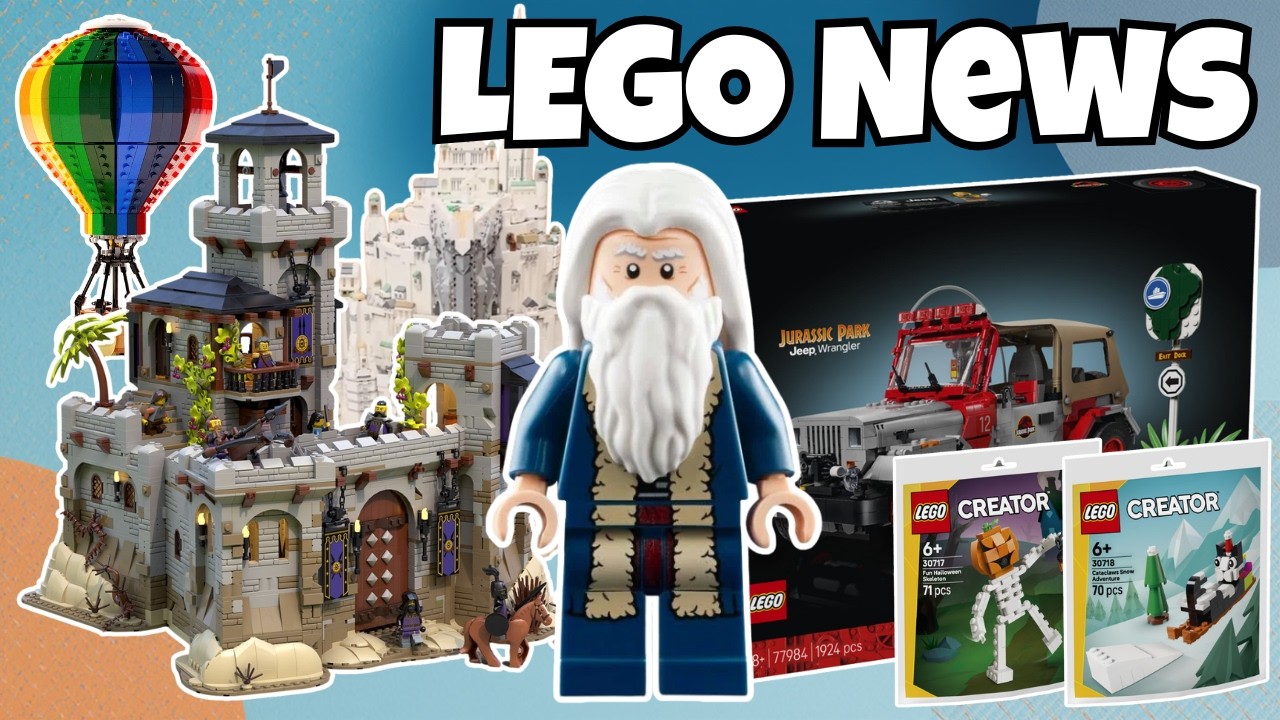 Deine LEGO News (140): IDEAS, BDP, Leonardo da Vinci & Minas Tirith