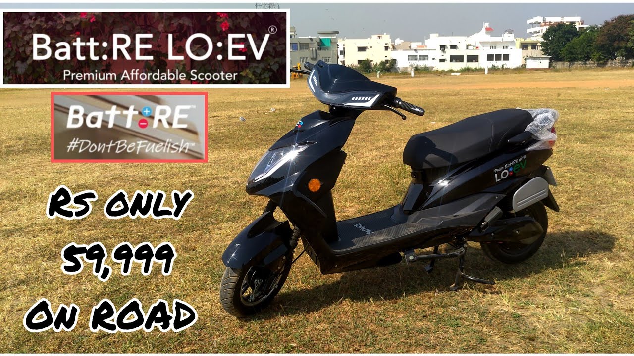 ELECTRIC SCOOTER ONLY 59,999 FROM BATTRE LO EV, RANGE 80-90KM(RAKESH GOYAL 222)