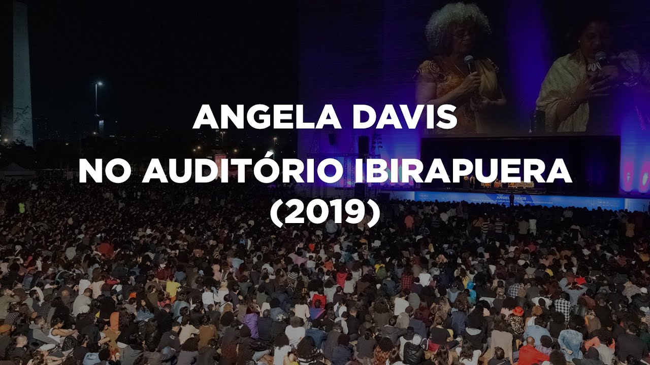 Angela Davis participa de conferência (2019)