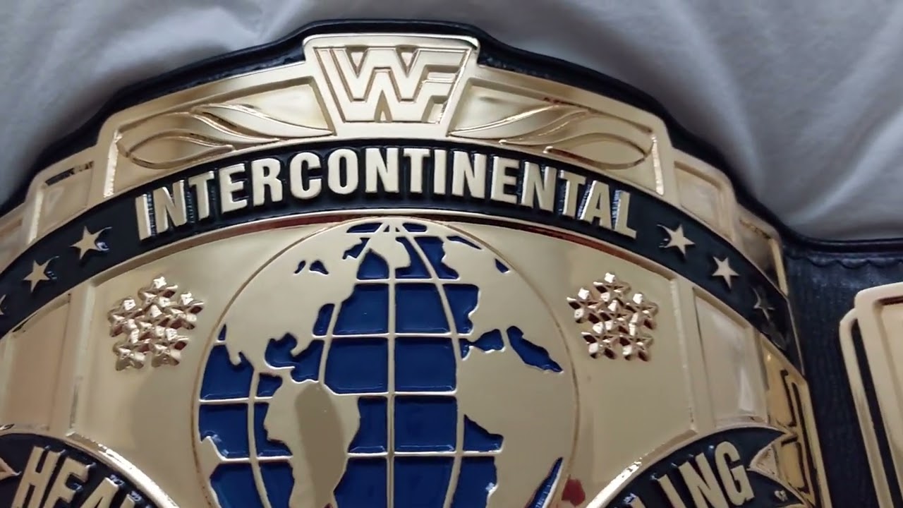 ORM BELTS HD WWF Intercontinental championship.