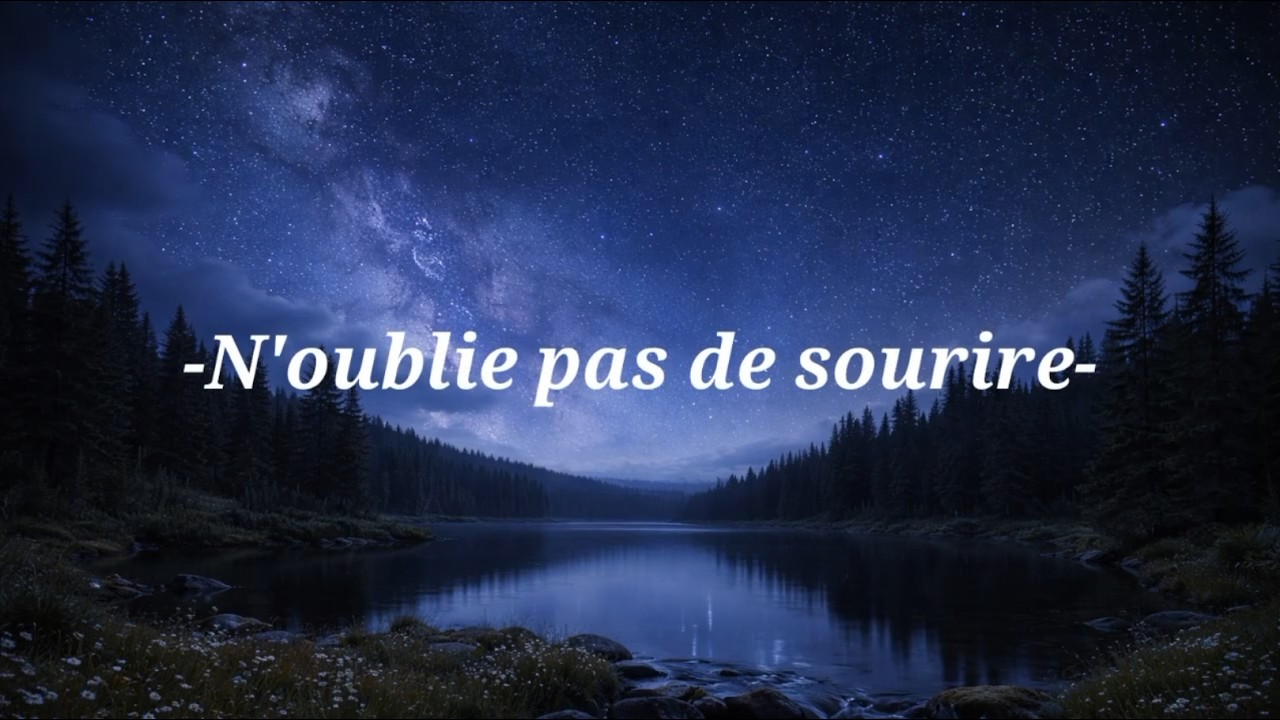 N'OUBLIE PAS DE SOURIRE — Version Longue (14 min Loop) ❤️ French love song