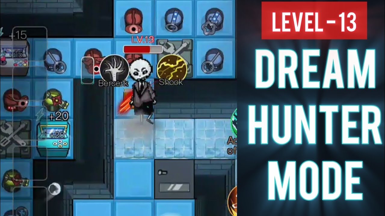 Haunted Dorm | Level 13 Dream Hunter Mode Gameplay Walkthrough (Full Strategy & Survival)
