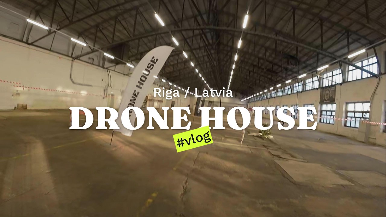 IF YOU ARE IN RIGA / LATVIA YOU NEED TO VISIT THIS PLACE @dronehouselv #fpv #dronehouselv