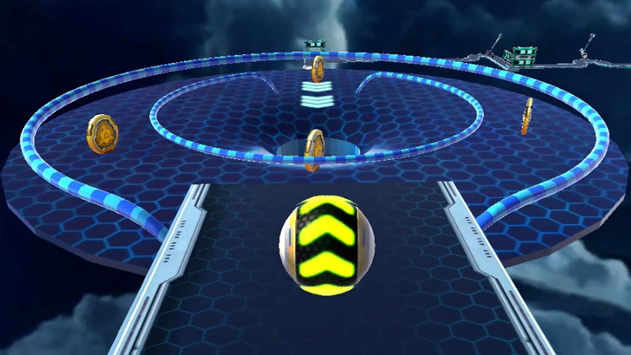 Space Rolling Balls Race Gameplay Speedrun Level 195
