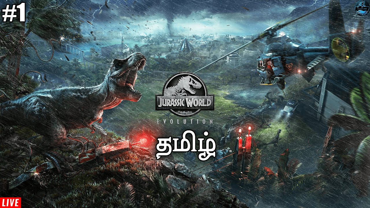 Jurassic World Evolution Live #1 tamil | Jurassic World Evolution Game | TK PlayZ - தமிழ்