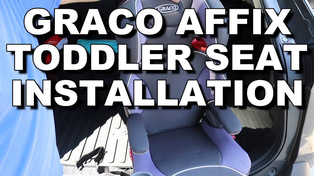 Установка и настройка детского сиденья Graco Affix