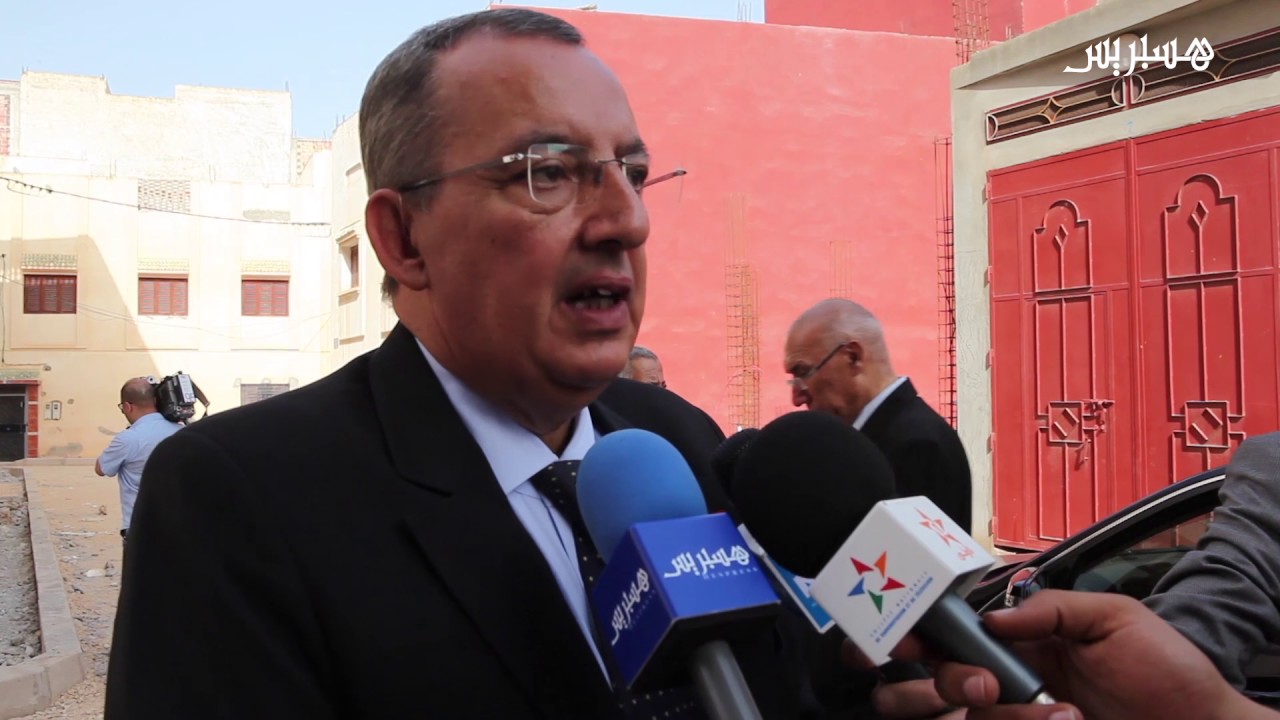 فيديو لعلي الفاسي الفهري يتحدث فيه عن محطة جديدة للتطهير السائل بالحسيمة