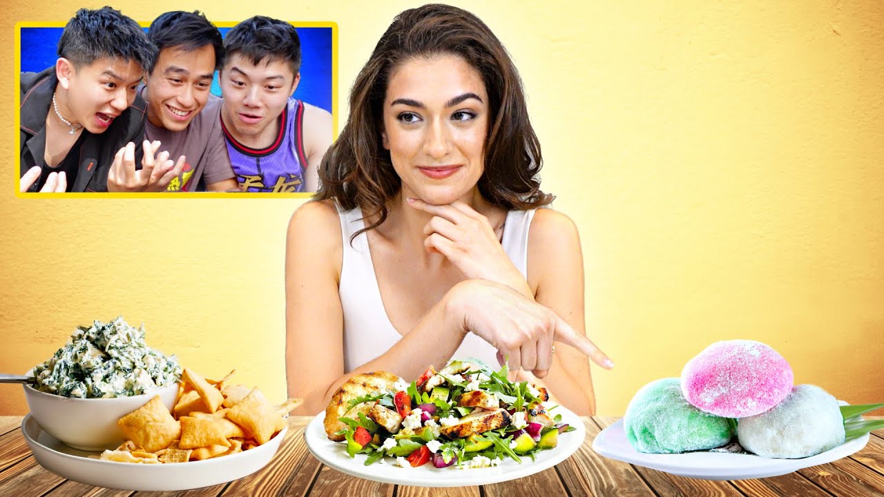 Арабская девушка выбирает свидание по вкусу еды (при участии @piiaandedward)
