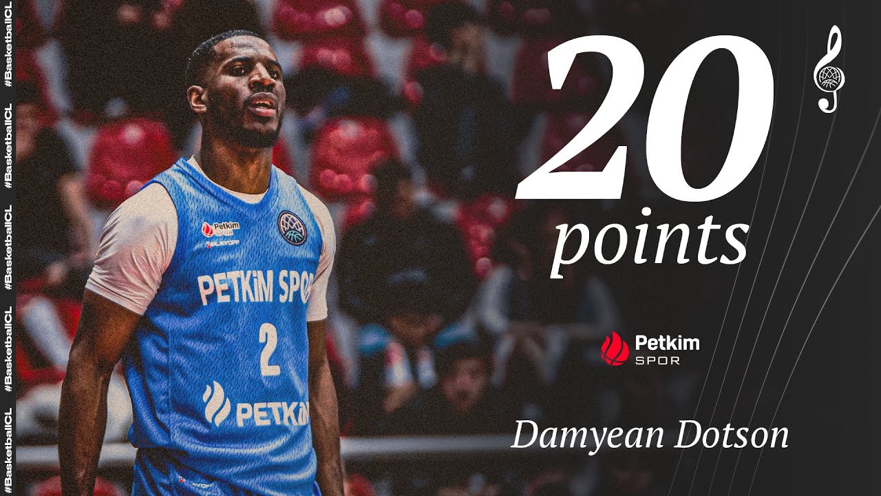 Damyean Dotson (20 PTS) | Player Highlights | PTKM v BAXI | #BasketballCL 2024-25