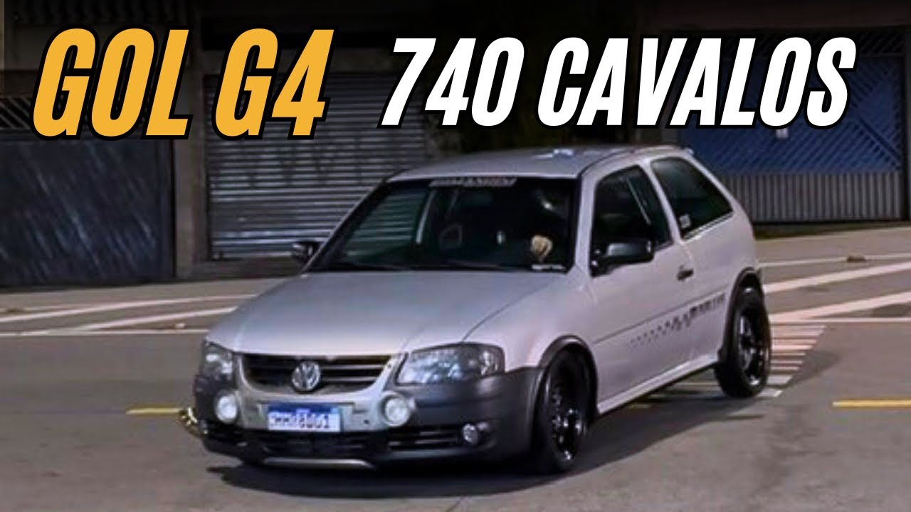GOL G4 TURBO -  740 CAVALOS DE RUA !!!