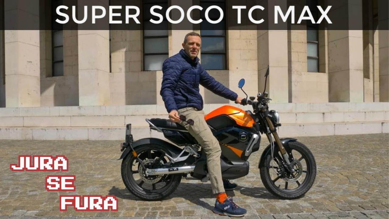 Najjeftiniji kilometar na dva kotača - Super Soco TC Max - Jura se fura