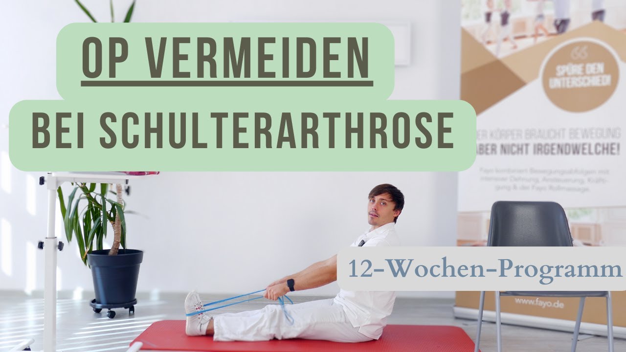 Einfache Übungen zur Schmerzlinderung bei Schulterarthrose