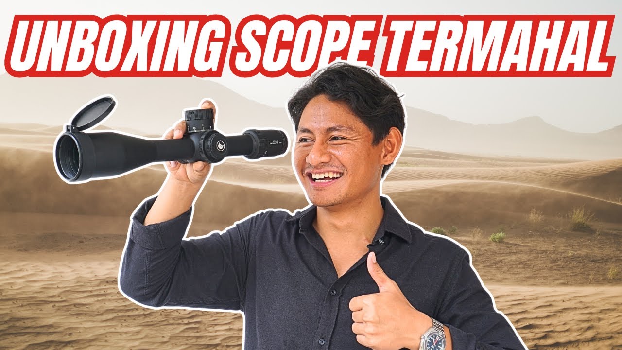 GW ORG PERTAMA YG REVIEW TELESCOPE INI‼️ DISCOVERY ED ELR 5-40x56 SFIR FFP