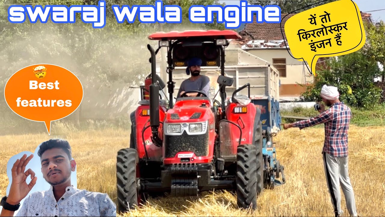 swaraj engine Bala kartar 🤯 ! Kartar 5936 tractor review & performance 👍