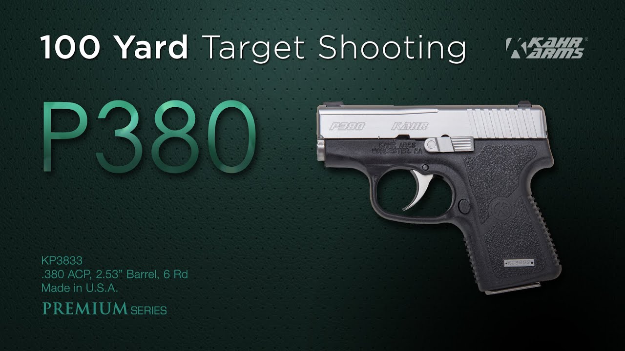 100 Yard Target Shooting | P380