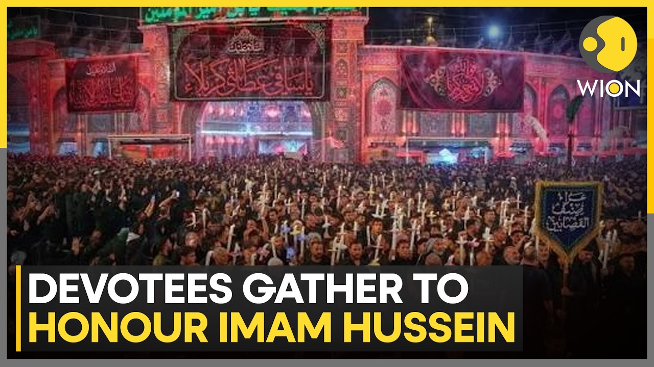 Arbaeen Pilgrimage Fills Karbala Streets | WION News