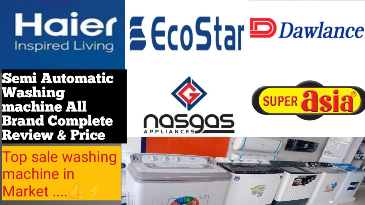 Twin tub washing machine 2024 in Pakistan | Top brand washing machine | Best washing machine
