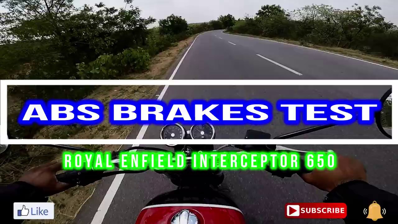 Royal Enfield Interceptor 650 ABS Real life test