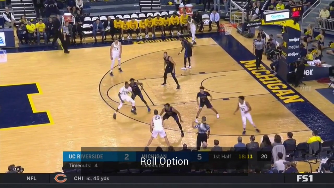 Michigan Offense- Pin Down Options