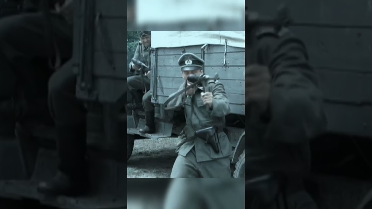 Партизаны вступили в бой с немцами в лесу #shorts #вов #1942 #фильмы #сериал