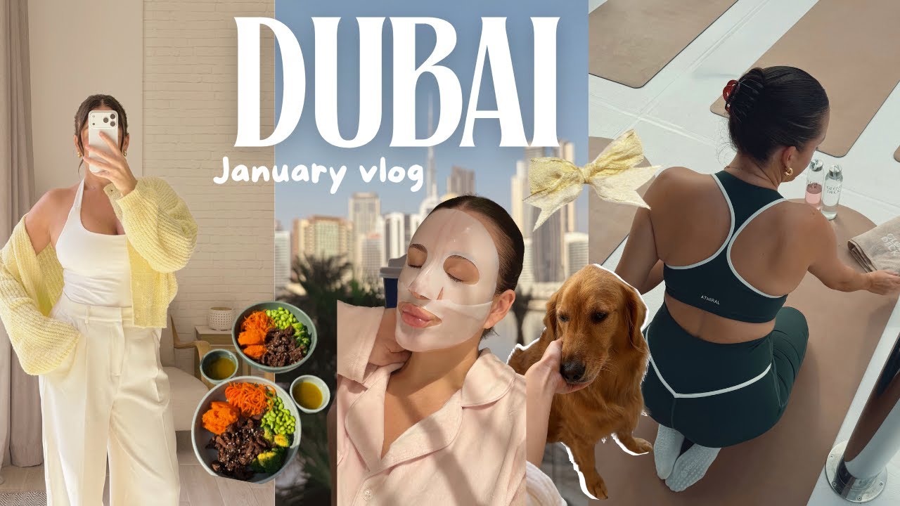 January in Dubai | 75 Hard (Not), Cider Haul, Pilates on a Yacht & Dog Cafés | Emily Rowell