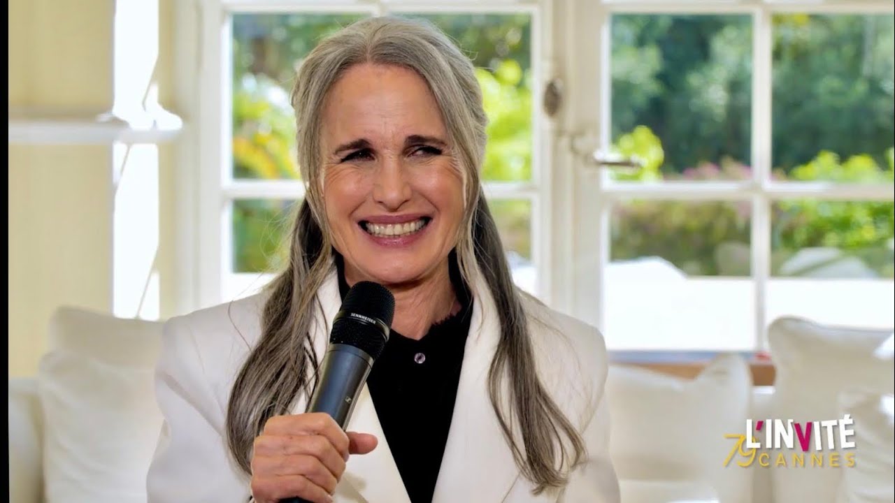 Andie MACDOWELL &agrave; Cannes : &laquo;&nbsp;Les femmes doivent se battre pour exister au cin&eacute;ma&nbsp;&raquo;