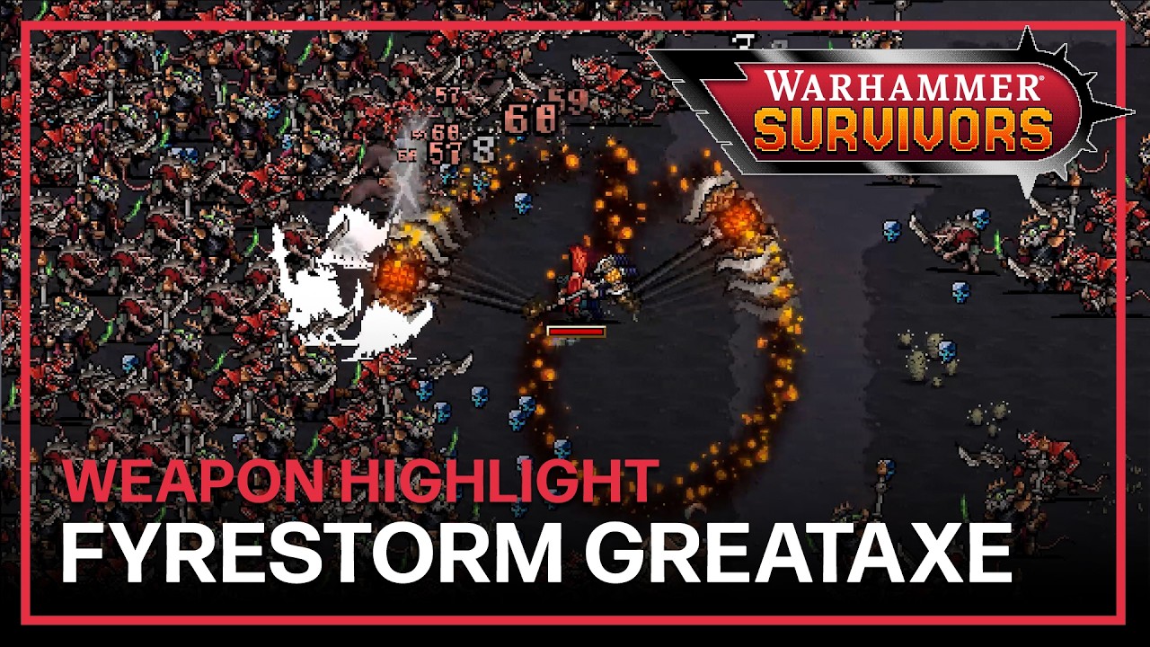 Warhammer Survivors | Weapon Highlight: Fyrestorm Greataxe