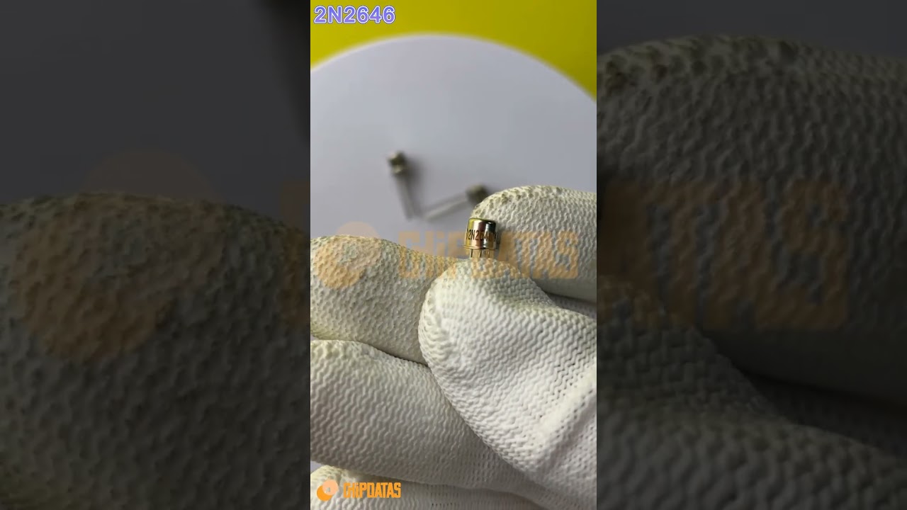 2N2646 silicon PN Unijunction Transistor (UJT)