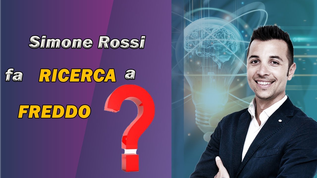Nel 2021 DEVI fare RICERCA A FREDDO?