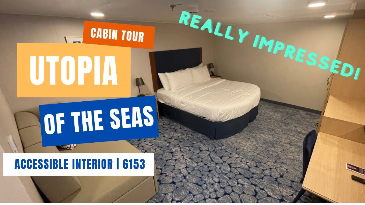 Accessible Interior Cabin Tour Royal Caribbean's Utopia of the Seas