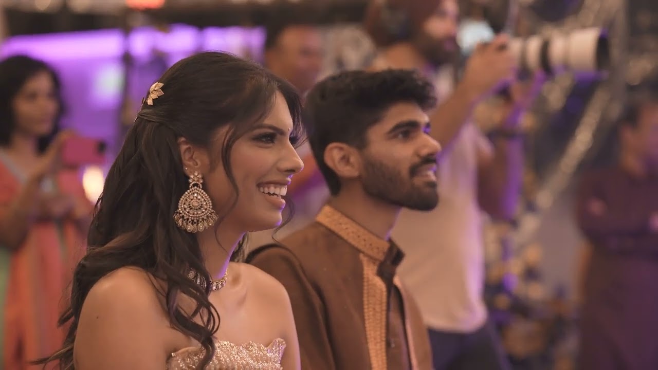 Sahil and Pavani SANGEET video