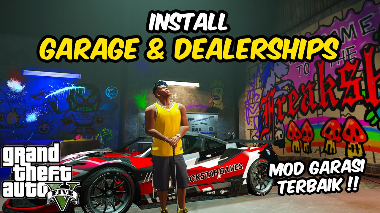 CARA INSTALL MOD GARAGE & DEALERSHIPS TERBAIK DI GTA 5 TERBARU (2025)