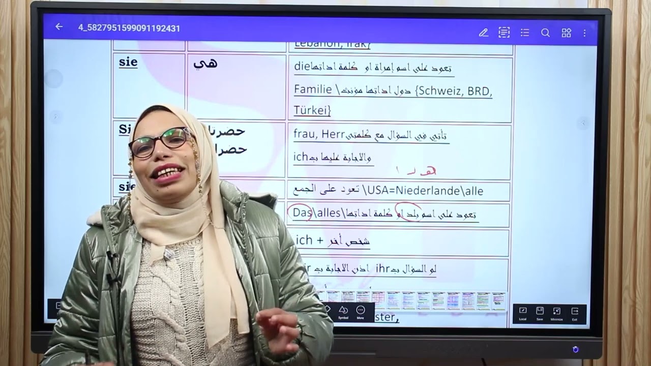 اقوي مراجعة ليلة امتحان لطلاب الصف الاول الثانوي في مادة اللغة الالمانية 2024 | فراو سعاد