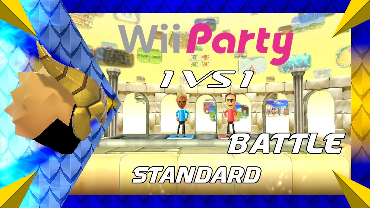 Wii Party - Battle 1 vs 1 (Standard) Guest gold vs Barbara