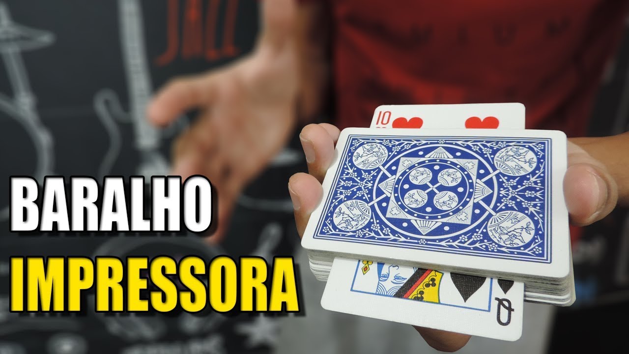 UMA ÓTIMA MÁGICA COM BARALHO PRA VOCÊ APRENDER (TUTORIAL)