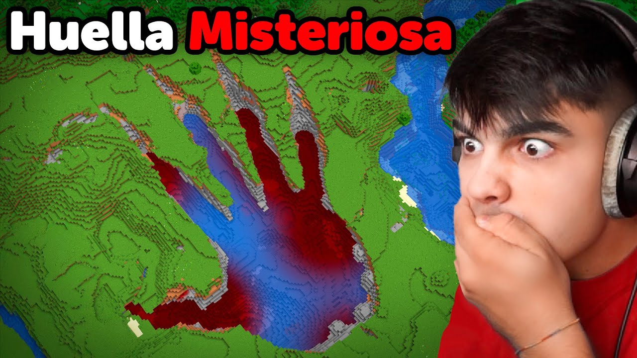 Exploré la Misteriosa Huella de Minecraft que es Real