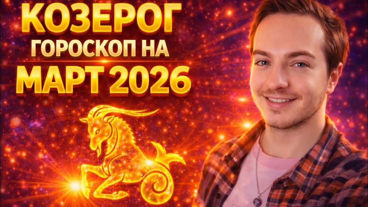 КОЗЕРОГ- ГОРОСКОП НА МАРТ 2026